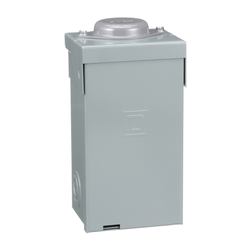 Mayer-DDS-Load center, QO, 1 phase, 2 spaces, 2 circuits, 40A fixed main lugs, NEMA3R-2