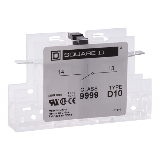 Mayer-DDS-Contactor, Definite Purpose, auxiliary contact, 3A at 120 VAC, 1 NO contact and 1 NC contact, for 20A to 90A contactors-2