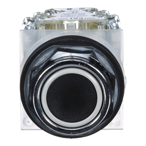 Mayer-DDS-30mm Push Button, Type K, push button, full guard, black, 1 NO and 1 NC-2