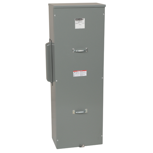 EZM1800TB - Main lugs unit, EZ Meter-Pak, 800A, 120/240VAC, 1ph/3W, 800A bus, OH/UG, Type 3R