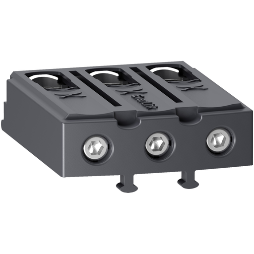 Mayer-DDS-Terminal block, TeSys Deca, Everlink BTR screw connectors, 3P, for contactors LC1D40A-D80A-1
