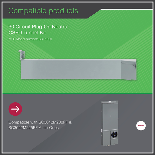 Mayer-DDS-All in one accessory, Homeline, combination service entrance, tunnel kit, for semi flush mount, PoN, 20 spaces-2