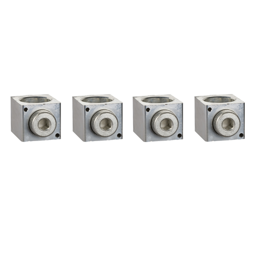 Mayer-DDS-Aluminium bare cable connectors, ComPacT NSX, for 1 cable 35mm² to 300mm², 630A, set of 4 parts-1