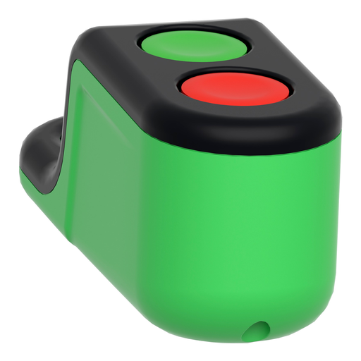 Mayer-DDS-22mm push button, Harmony ZB, wireless and batteryless handy box, 2 simple action buttons, ZBRT1 transmitter-2