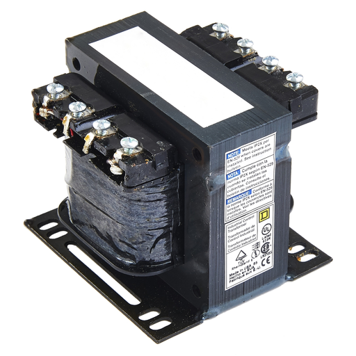 Mayer-DDS-Transformer, Type T, industrial control, 200VA, 1 phase, 120V primary, 12/24V secondary, 80C rise-2