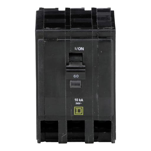 Mayer-DDS-Mini circuit breaker, QO, 60A, 3 pole, 120/240VAC, 10kA, plug in, ring-2