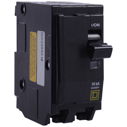 Mayer-DDS-Mini circuit breaker, QO, 25A, 2 pole, 120/240VAC, 10kA, plug in, high amp lugs-1