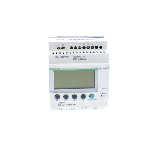 Mayer-DDS-compact smart relay, Zelio Logic SR2 SR3, 10 IO, 100 to 240V AC, no clock, display-2