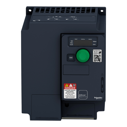 Mayer-DDS-variable speed drive, Altivar Machine ATV320, 2.2kW, 380 to 500V, 3 phases, compact-3