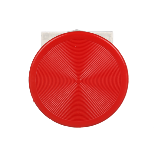 Mayer-DDS-30mm Push Button, Type K, mushroom button operator, 2.25 inch diameter, plastic red cap-2