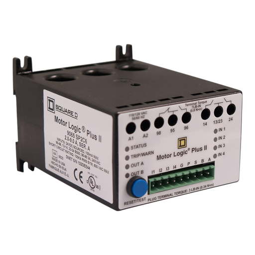 Mayer-DDS-Motor Logic Plus II Solid State Overload Relay Size 00 2-9A 600VAC-1