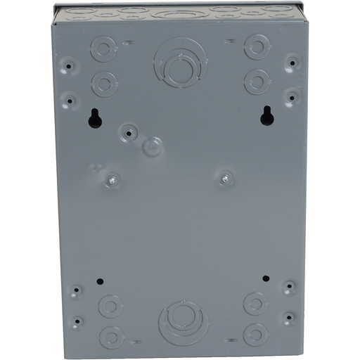 Mayer-DDS-Load center, Homeline, 1 phase, 6 spaces, 12 circuits, 100A fixed main lugs, NEMA1, surface cover-2