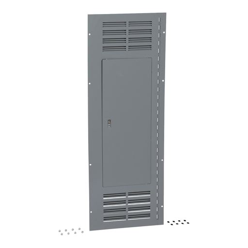 Picture of NC56VSHR - Panelboard enclosure cover, NQ/NF, Type 1, surface, ventilated, hinged, 20in W x 56in H