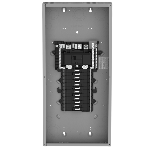Mayer-DDS-Load center, QO, 1 phase, 24 spaces, 36 circuits, 150A convertible main breaker, PoN, NEMA1-2