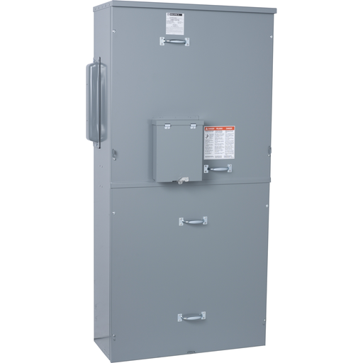 Mayer-DDS-Main fusible (Class T) switch unit, EZ Meter-Pak, 1200A, 240VAC max, 3ph/4W, 1200A bus, UG, Type 3R, EUSERC-1
