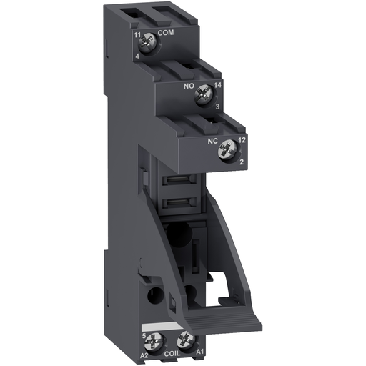 Mayer-DDS-socket with clamp, Harmony Electromechanical Relays, for RXG1 relays, 10A, screw connec to rs, separate contact-1