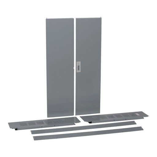 HCW86TSD - Trim front, I-Line Panelboard, HCP, surface mount, 4 pcs, w/door, 42in W x 86in H