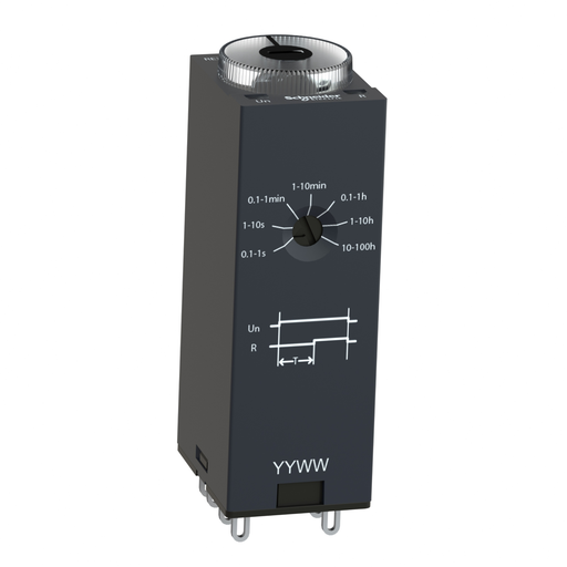 Mayer-DDS-single function relay, Harmony Timer Relays, 5A, 4CO, 0.1s..100h, on delay, 24V DC-2