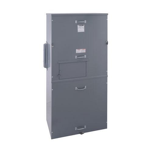 Mayer-DDS-Main circuit breaker unit, EZ Meter-Pak, 1600A, 120/240VAC, 1ph/3W, 1200A bus, 100kA, OH/UG, Type 3R-2