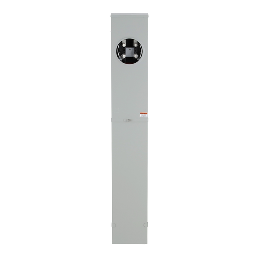 Mayer-DDS-Meter socket, 200 A, 600 V, 1 phase, ringless, 4 jaws w/o release, no bypass, NEMA 3R, steel-2