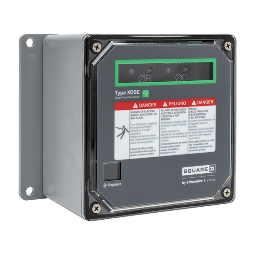 Mayer-DDS-Surge protection device, XDSE, 100kA, 480Y/277 VAC, 3 phase, 4 wire, SPD type 2-1