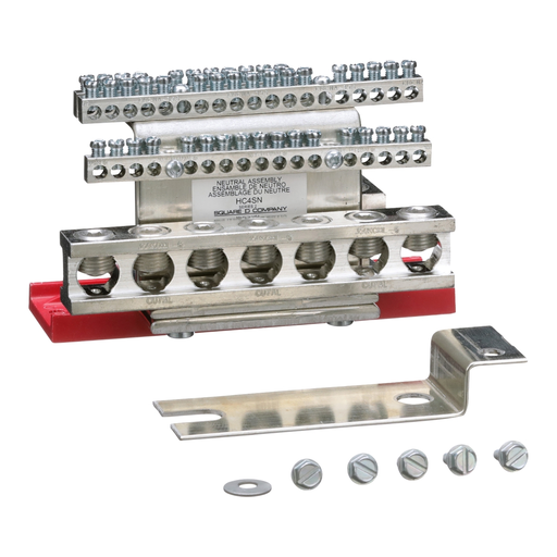Picture of HC4SN - Panelboard accessory, I-Line, assembly kit, solid neutral, 400A, 14 AWG to 350kcmil