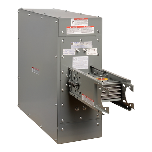 Mayer-DDS-End tap box, I-Line Busway, max 1000A rated, copper, bolt connection, 3 wire [TAA]-1