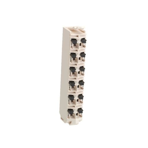 Mayer-DDS-Modicon TM5, terminal block, 12 contacts, white, quantity 10-1