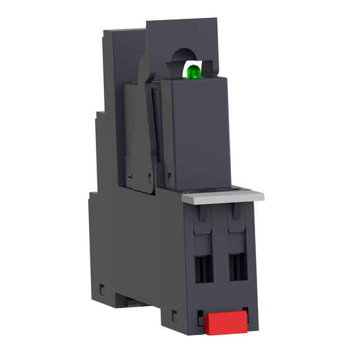 Mayer-DDS-interface plug in relay, Harmony Electromechanical Relays, pre assembled, 12A, 1CO, with LED, 230V AC-2