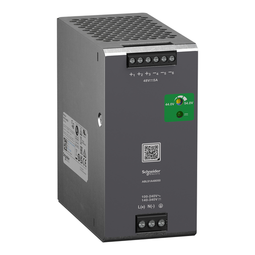 Mayer-DDS-Regulated Power Supply, 100...240V AC, 48V, 5A, single phase, Optimized-1
