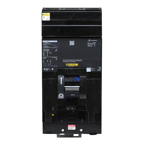 Mayer-DDS-Circuit breaker, LH, 400A, 2 pole, 600VAC, 25kA, 250VDC, 50kA, I-Line, thermal magnetic, phase AC-2