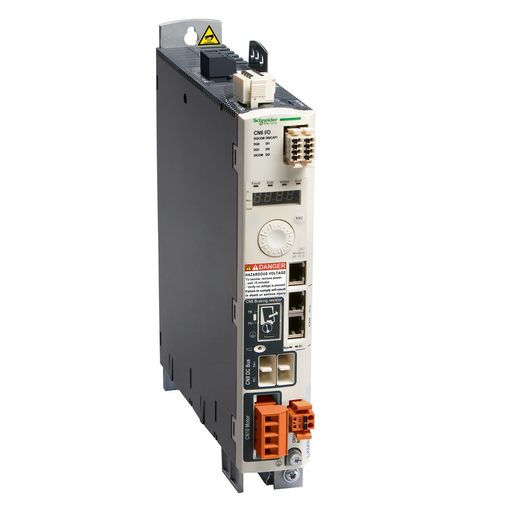 Mayer-DDS-motion servo drive, Lexium 32, 12A, three phase, supply voltage 208 to 480V, 0.9kW, IP20-1