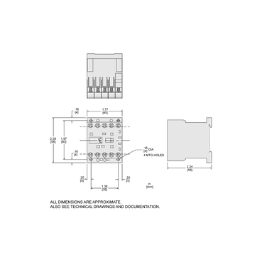 Mayer-DDS-Control relay, TeSys K, 3 NO + 1 NC, lt or eq to 690V, 24VDC standard coil-2