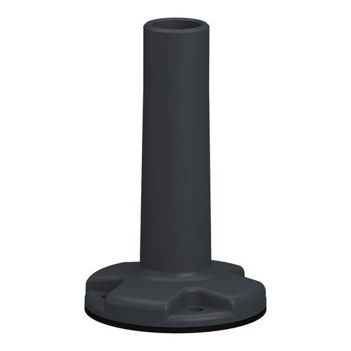 Mayer-DDS-Universal Mounting Accessory, XV4/XV6/XVB7 Modular Tower Light, Plastic Fixing Plate With Pole, Grey-1