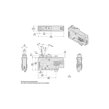 Mayer-DDS-Mini circuit breaker, Homeline, 20A, 1 pole, 120VAC, 10kA AIR, combo arc fault, plug on neutral, plug in, UL [TAA]-2