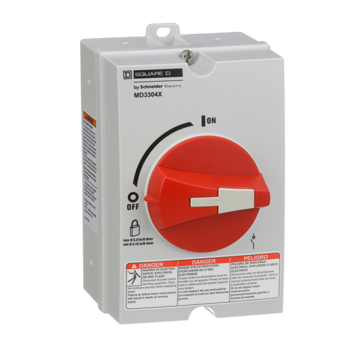 Mayer-DDS-Motor disconnect switch, 3P, 30A, NEMA 1, 3, 3R, 4, 4X and 12 enclosure-2