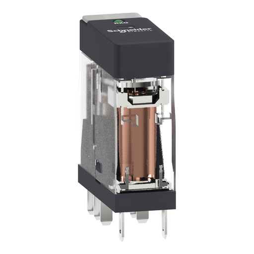 Mayer-DDS-interface plug in relay, Harmony Electromechanical Relays, 5A, 2CO, with LED, 120V AC-2