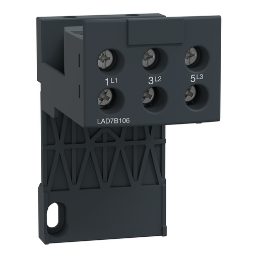 LAD7B106 - TeSys D, separate mount kit, for LRD01 to LRD35 and LR3D01 to LR3D35 overload relays, ring tongue connectors