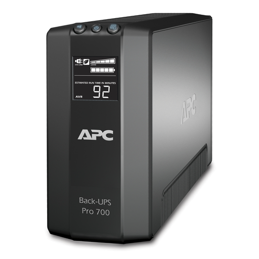 Mayer-DDS-APC Back-UPS Pro, 700VA/420W, Tower, 120V, 6x NEMA 5-15R outlets, AVR, LCD, User Replaceable Battery-1