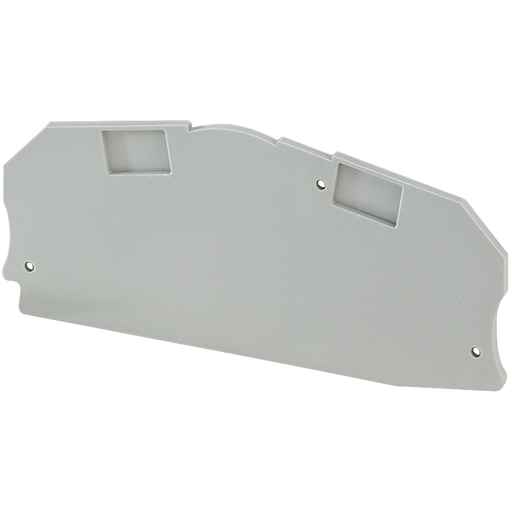 Mayer-DDS-Cover plate, Linergy TR, 2 points, 2.2mm thickness, for TRV screw terminal block, 6mm², grey, Set of 50-1