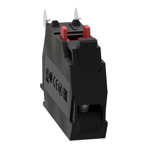 Mayer-DDS-Harmony, 22mm Push Button, add on contact block, 1 NC, screw clamp terminal-2