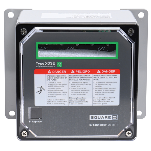 Mayer-DDS-Surge protection device, XDSE, 200kA, 600Y/347 VAC, 3 phase, 4 wire, SPD type 2-2