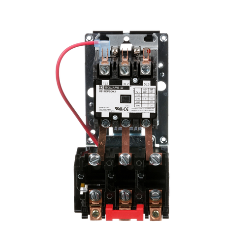 Mayer-DDS-NEMA starter, Definite Purpose, 40A, 25HP at 600VAC, 3 phase, 3 pole, melting alloy, 120VAC coil, open-2