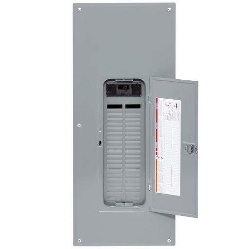 Mayer-DDS-Load center, QO, 1 phase, 42 spaces, 52 circuits, 150A convertible main breaker, PoN, NEMA1, combo cover-2
