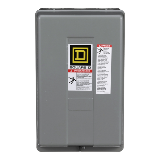 Mayer-DDS-Contactor, Type S, multipole lighting, electrically held, 60A, 4 pole, 110/120VAC 50/60Hz coil, NEMA 1 [TAA]-2