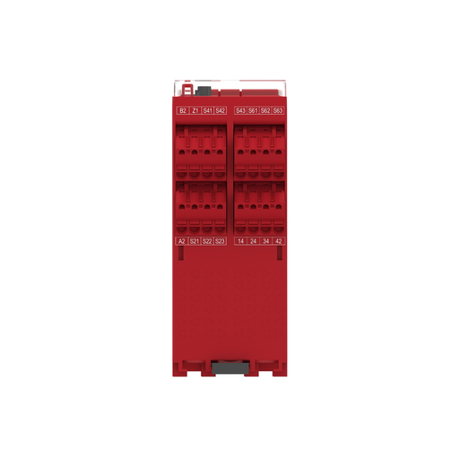 Mayer-DDS-Safety module, Harmony Safety Automation, Cat.4, features 6*XPSUAF, 48-240v AC/DC, spring-2