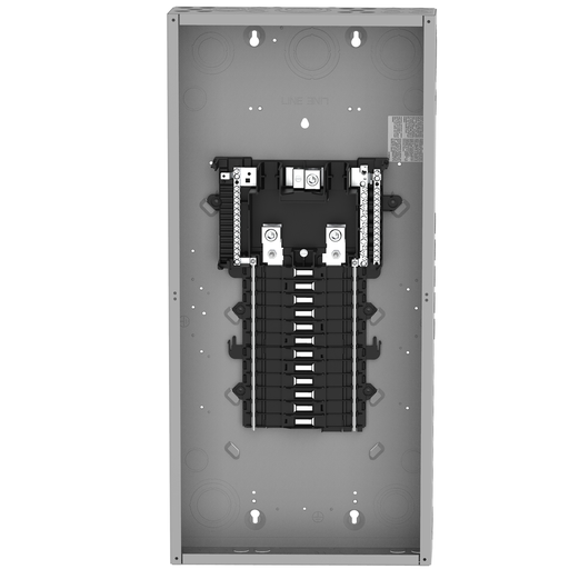 Mayer-DDS-Load center, QO, 1 phase, 24 spaces, 36 circuits, 200A convertible main breaker, PoN, NEMA1, gnd bar-2