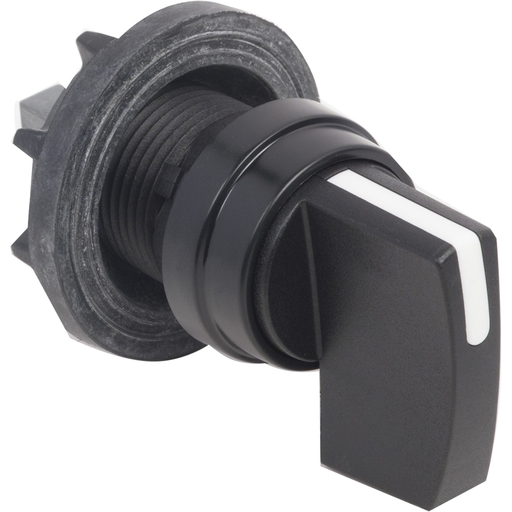 Mayer-DDS-Cam switch operating head, Harmony K1, K2, 22mm, plastic, circular 29mm, mat black, black handle-1