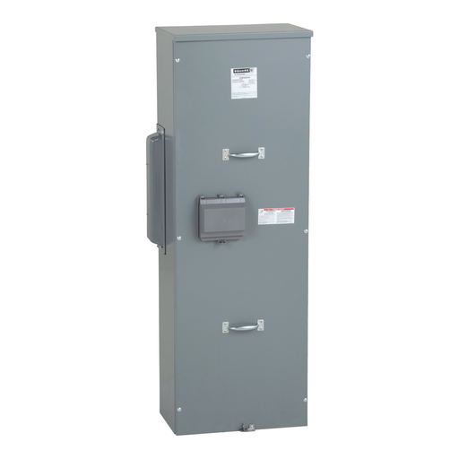 EZM3400CB - Main circuit breaker unit, EZ Meter-Pak, 400A, 240VAC max, 3ph/4W, 400A bus, 65kA, OH/UG, Type 3R