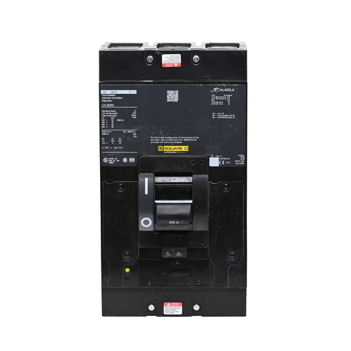 Mayer-DDS-Circuit breaker, LH, 350A, 3 pole, 600VAC, 25kA, 250VDC, 50kA, lugs, thermal magnetic-2